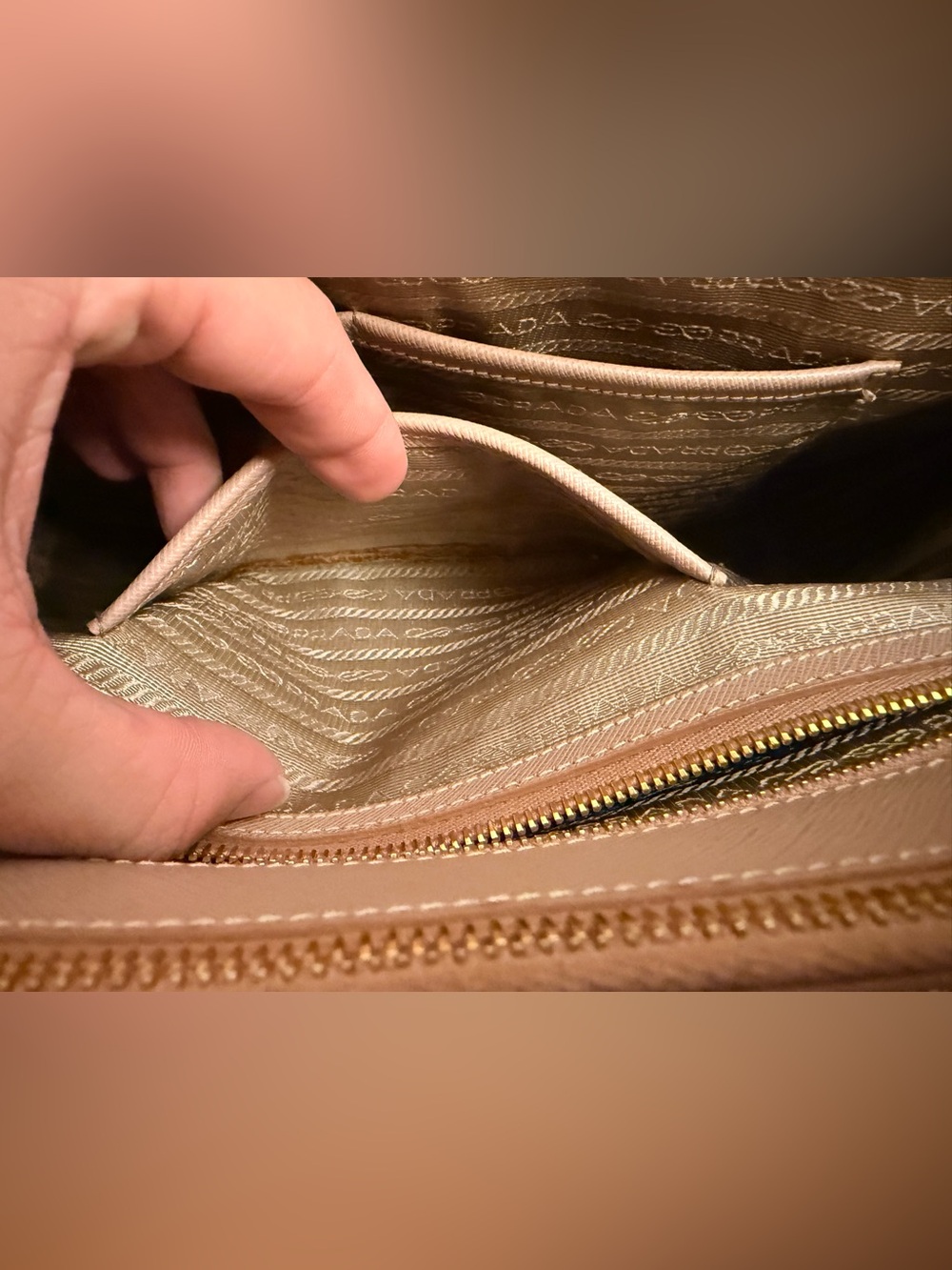 Rose Pink Prada Galleria Bag Saffiano Leather - Picture 10 of 14